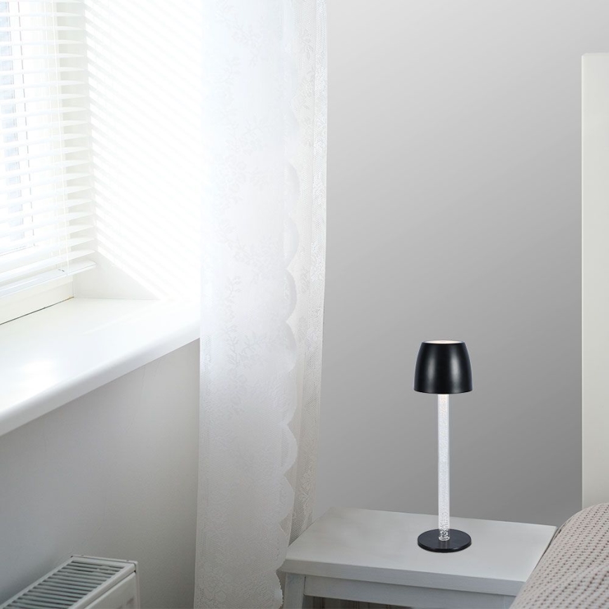 LED prigušiva punjiva dodirna stona lampa LED/3W/5V 3000K 1800 mAh bela