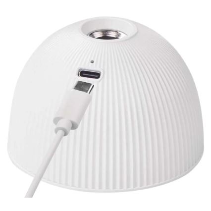 LED prigušiva punjiva stona lampa magnetna 4 u 1 LED/4,2W/3,7V 4000K 1200mAh bela