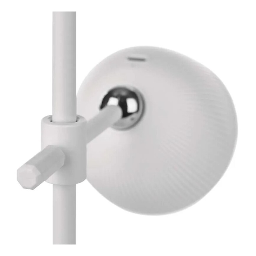 LED prigušiva punjiva stona lampa magnetna 4 u 1 LED/4,2W/3,7V 4000K 1200mAh bela