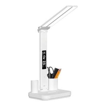 LED prigušiva punjiva stona lampa NOBLITE P LED/5W/5V 3000/4000/6000K 2200 mAh bela
