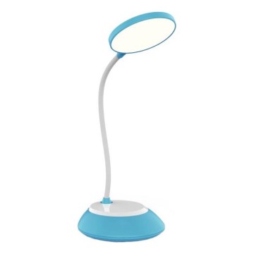 LED prigušiva punjiva stona lampa VISUA LED/5W/5V 3000-5000K 1200 mAh plava