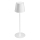 LED prigušiva punjiva stona lampa za spoljašnju upotrebu LED/4W/4000 mAh 3000/4000/5500K IP44 bela