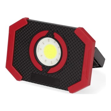 LED prigušiva punjivi reflektor sa power bankom LED/10W/3000 mAh IPX2