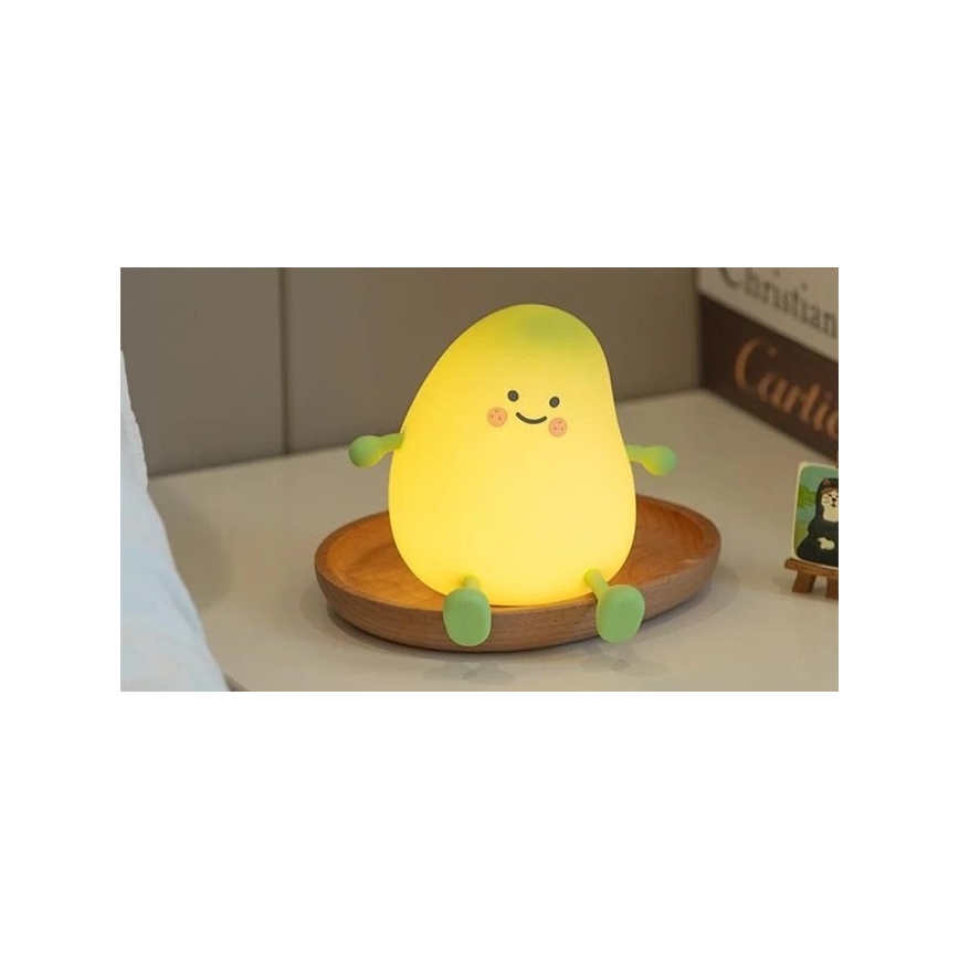 LED prigušiva punjivo dečije noćno svetlo LED/1W/5V 3000K 800 mAh mango