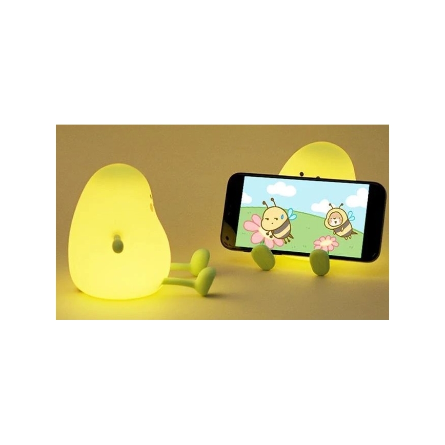 LED prigušiva punjivo dečije noćno svetlo LED/1W/5V 3000K 800 mAh mango