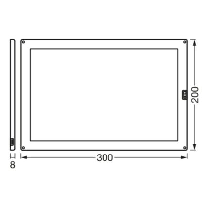 LED prigušiva rasveta za nameštaj SMART+ UNDERCABINET LED/8W/24/230V 2700-6500K Wi-Fi