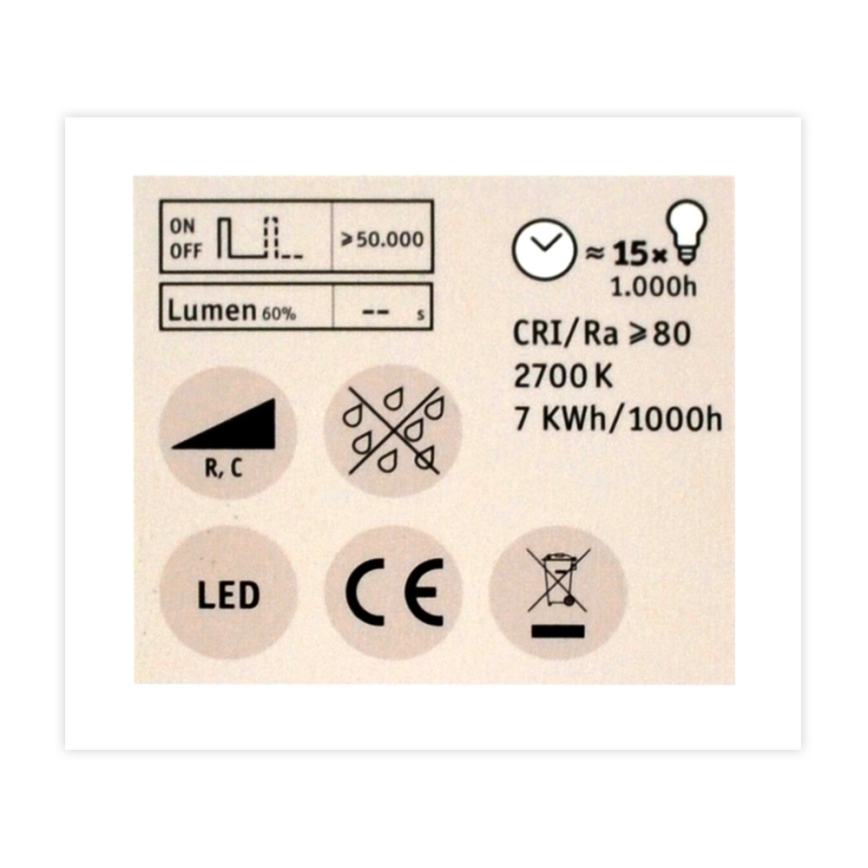 LED prigušiva reflektorska sijalica GU5,3/6,5W/12V 2700K - Paulmann 28757