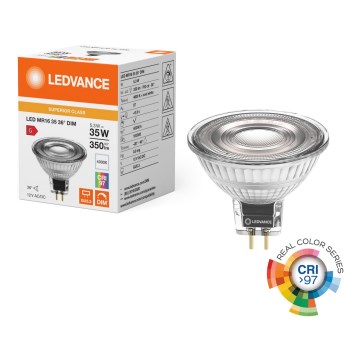 LED prigušiva reflektorska sijalica MR16 GU5,3/5,3W/12V 4000K 36° CRI 97 - Ledvance