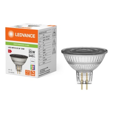LED prigušiva reflektorska sijalica MR16 GU5,3/5W/12V 4000K 36° CRI 90 - Ledvance