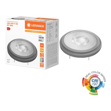 LED prigušiva sijalica AR111 G53/13,5W/12V 2700K 24° CRI 97 - Ledvance