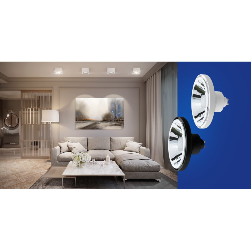 LED prigušiva sijalica AR111 GU10/10W/230V 3000-6500K Wi-Fi Tuya 30° bela