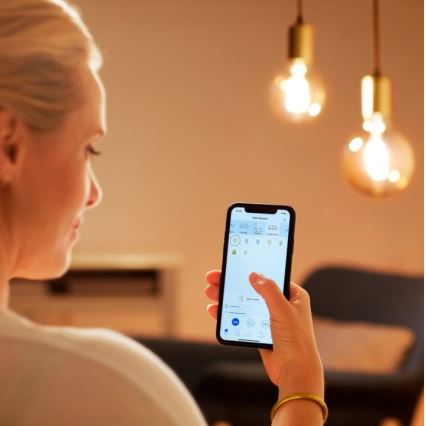 LED prigušiva sijalica FILAMENT C35 E14/4,9W/230V 2700-6500K CRI 90 Wi-Fi - WiZ