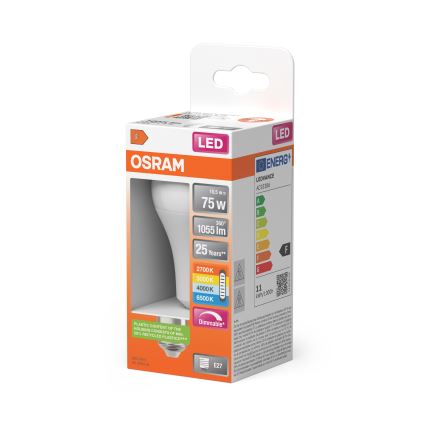 LED prigušiva sijalica CLASSIC A60 E27/10,5W/230V 2700/3000/4000/6500K - Osram