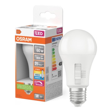 LED prigušiva sijalica CLASSIC A60 E27/8,8W/230V 2700/3000/4000/6500K - Osram