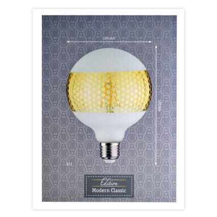 LED prigušiva sijalica CLASSIC G125 E27/4,5W/230V 2500K - Paulmann 28770