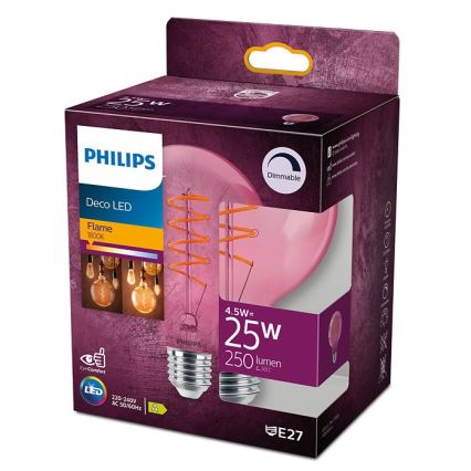 LED prigušiva sijalica DECO Philips G93 E27/4,5W/230V 1800K