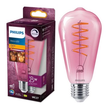 LED prigušiva sijalica DECO Philips ST64 E27/4,5W/230V 1800K