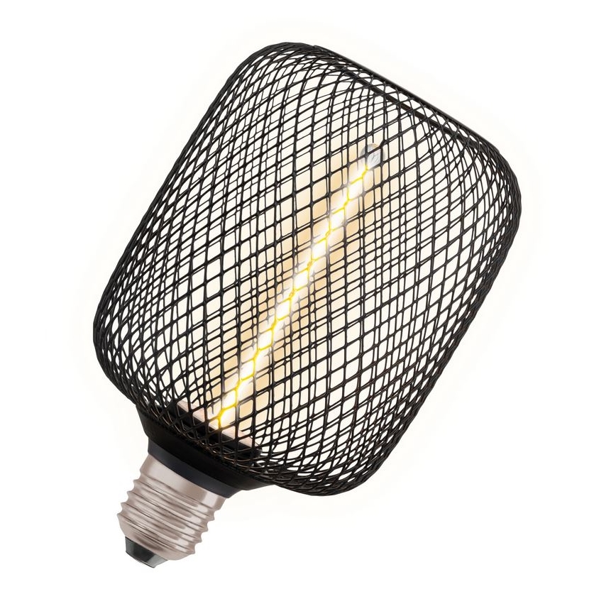 LED prigušiva sijalica DECOR FILAMENT E27/3,5W/230V 1800K crna - Osram