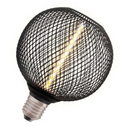 LED prigušiva sijalica DECOR FILAMENT G125 E27/3,5W/230V 1800K crna - Osram