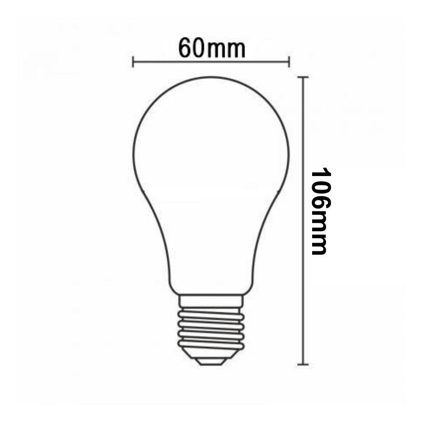 LED prigušiva sijalica FILAMENT A60 E27/11W/230V 4000K