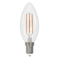 LED prigušiva sijalica FILAMENT C35 E14/6W/230V 4000K