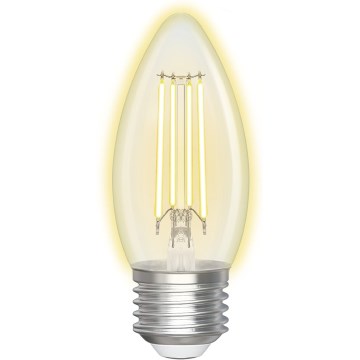 LED prigušiva sijalica FILAMENT C35 E27/4,5W/230V 2700-6500K Wi-Fi - Aigostar