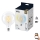 LED prigušiva sijalica FILAMENT G125 E27/7W/230V 2700-6500K CRI 90 Wi-Fi - WiZ