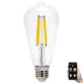 LED Prigušiva sijalica FILAMENT MESH Smart ST64 E27/6W/230V 2700-6500K - Aigostar