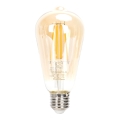 LED prigušiva sijalica FILAMENT ST64 E27/6W/230V 2200K - Aigostar