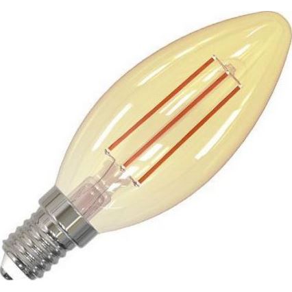 LED prigušiva sijalica FILAMENT VINTAGE C35 E14/6W/230V 2000K