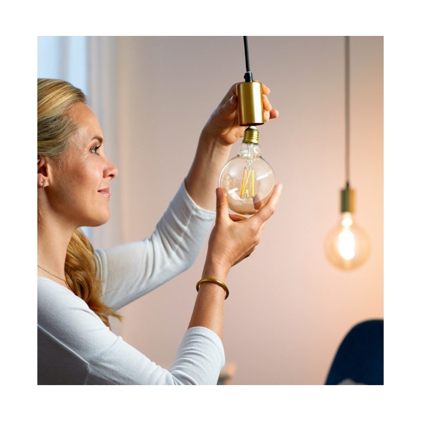 LED prigušiva sijalica FILAMENT G95 E27/6,7W/230V 2700-6500K CRI 90 Wi-Fi - WiZ