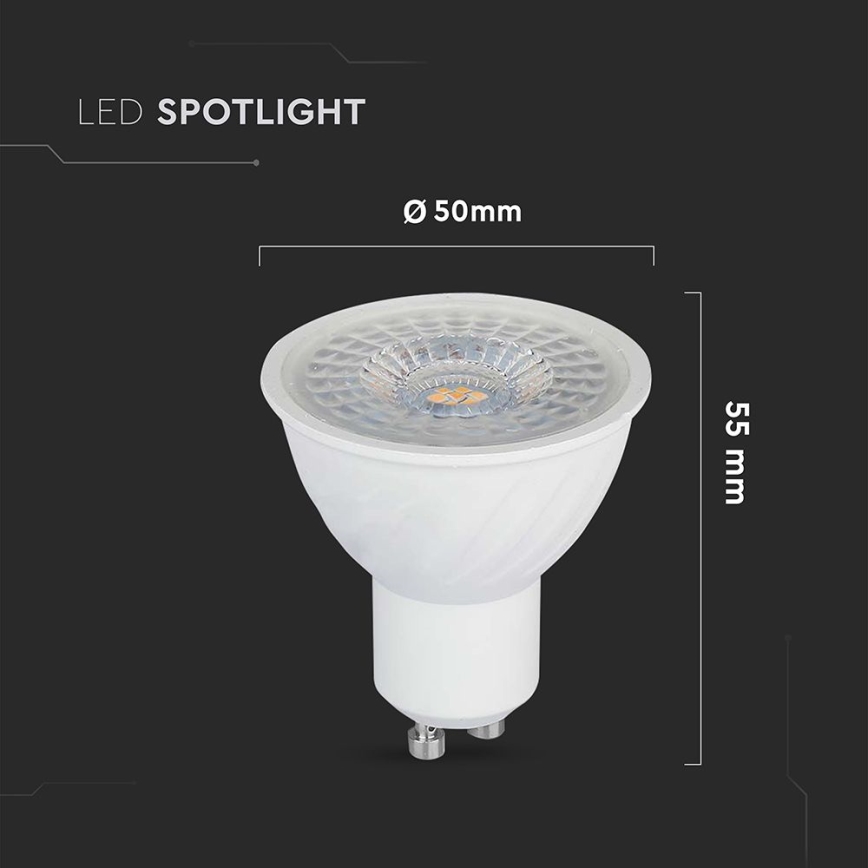 LED prigušiva sijalica GU10/6W/230V 3000K 110°