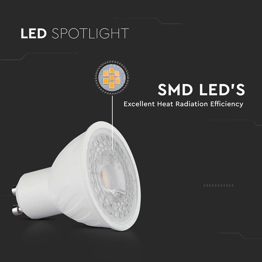 LED prigušiva sijalica GU10/6W/230V 6500K 38°
