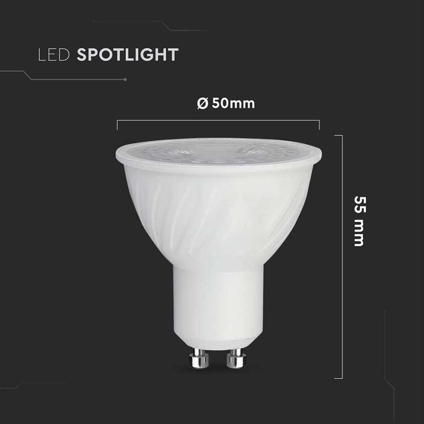 LED prigušiva sijalica GU10/6W/230V 6500K 38°