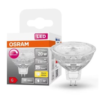 LED prigušiva sijalica GU5,3/3,4W/12V 2700K CRI 90 - Osram
