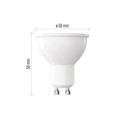 LED prigušiva sijalica MR16 GU10/7W/230V 3000K