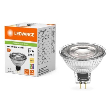 LED prigušiva sijalica MR16 GU5,3/6,8W/12V 3000K 36° CRI 90 - Ledvance