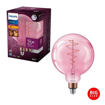 LED prigušiva sijalica Philips DECO G200 E27/4,5W/230V 1800K