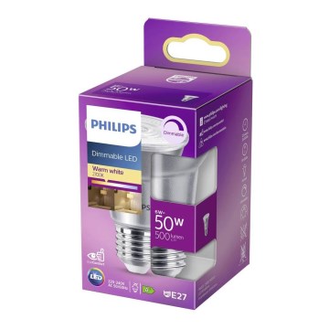 LED prigušiva sijalica Philips E27/6W/230V 2700K