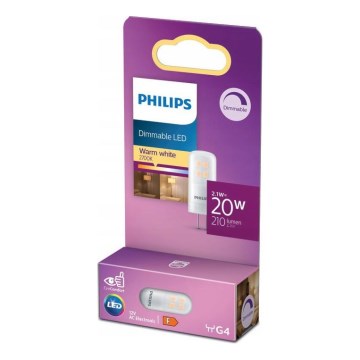 LED prigušiva sijalica Philips G4/2,1W/12V 2700K