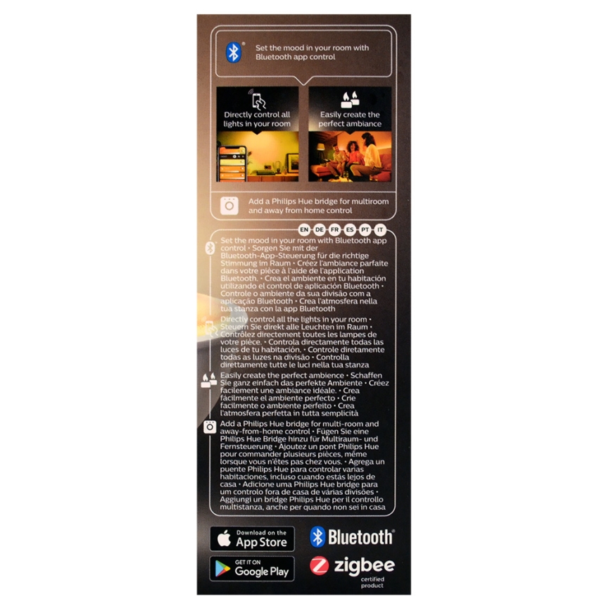 LED prigušiva sijalica Philips Hue WHITE AMBIANCE 1xGU10/4,3W/230V 2200-6500K