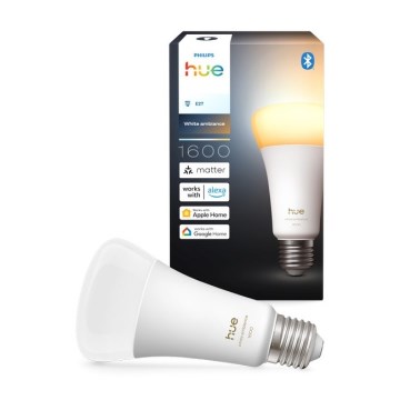 LED prigušiva sijalica Philips Hue WHITE AMBIANCE E27/11,8W/230V 1000-20000K