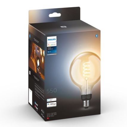LED prigušiva sijalica Philips Hue WHITE AMBIANCE G125 E27/7W/230V 2200-4500K