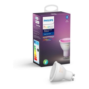 LED prigušiva sijalica Philips Hue White And Color Ambiance GU10/4,3W/230V 2000-6500K