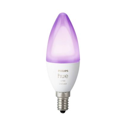 LED prigušiva sijalica Philips Hue WHITE AND COLOR AMBIANCE B39 E14/5,3W/230V 2200K - 6500K