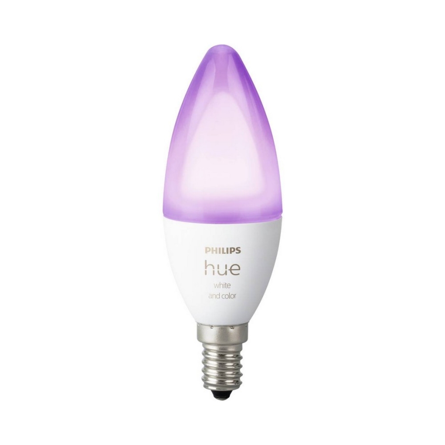 LED prigušiva sijalica Philips Hue WHITE AND COLOR AMBIANCE B39 E14/5,3W/230V 2200K - 6500K