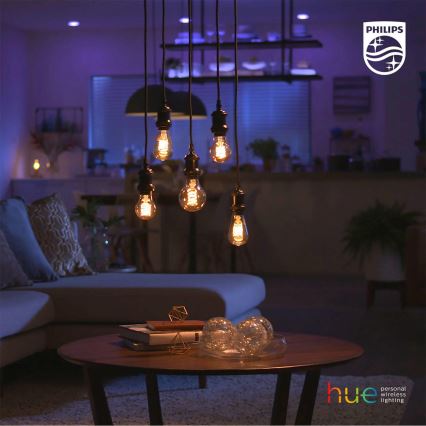 LED prigušiva sijalica Philips Hue WHITE FILAMENT A60 E27/7W/230V 2100K