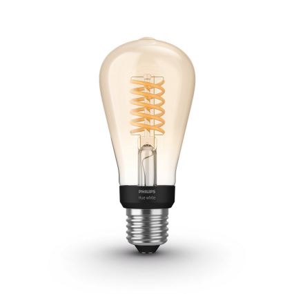 LED Žarulja za prigušivanje Philips HUE WHITE FILAMENT ST64 E27/7W/230V