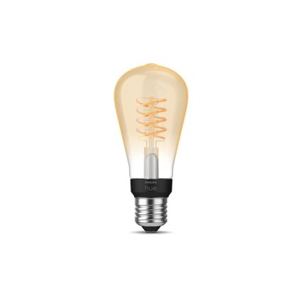 LED prigušiva sijalica Philips Hue WHITE FILAMENT ST64 E27/7W/230V 2100K