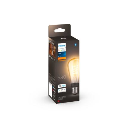 LED prigušiva sijalica Philips Hue WHITE FILAMENT ST64 E27/7W/230V 2100K